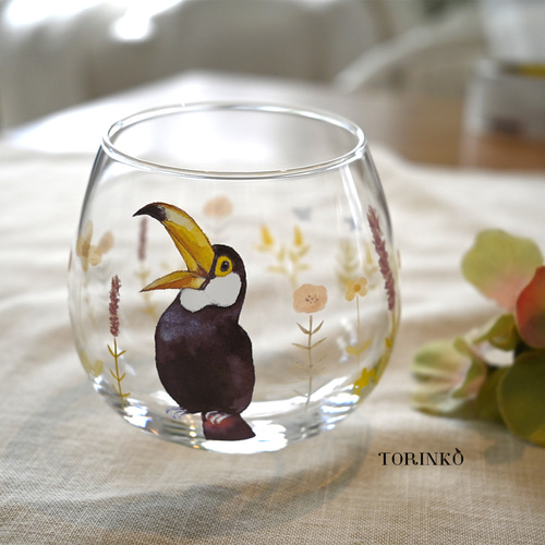 鳥のゆらゆらスインググラス（36羽の中からお好きな鳥・インコを選べ