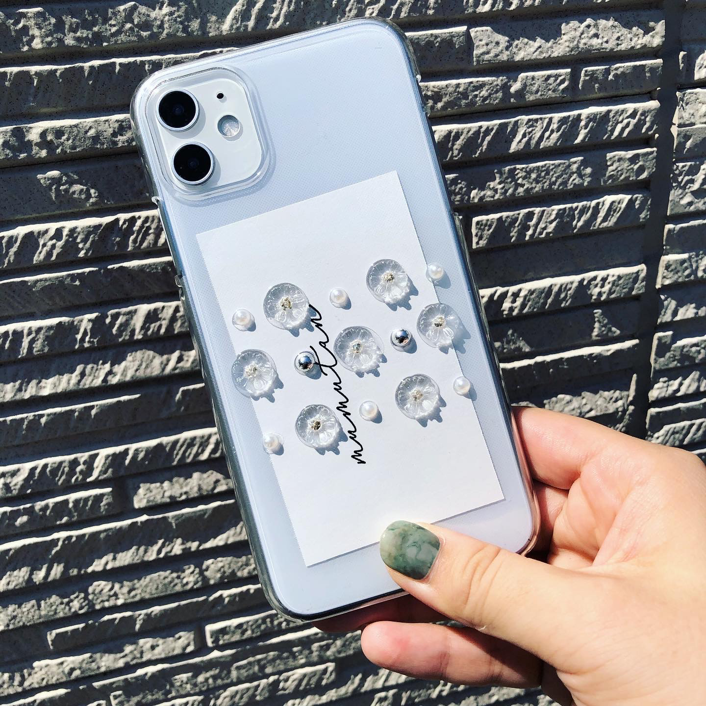 familiar 花柄 (13/14) iPhoneケース