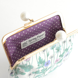 Kiss lock purse (M) - Liberty "Josephine's Daisies" PP [212] 第5張的照片