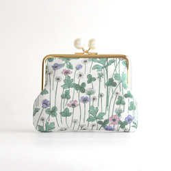 Kiss lock purse (M) - Liberty "Josephine's Daisies" PP [212] 第4張的照片