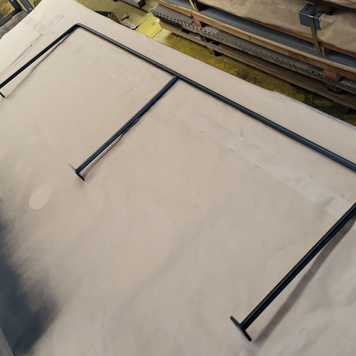 φ13㎜《1200×450㎜》ランドリーバー 室内物干し アイアンバー 洋服掛け