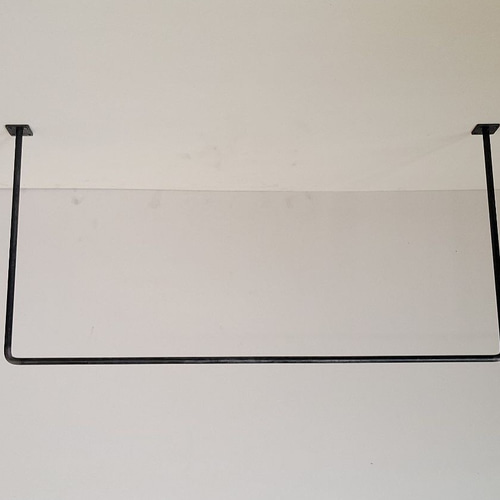 φ13㎜《900×450㎜》ランドリーバー 室内物干し アイアンバー 洋服掛け