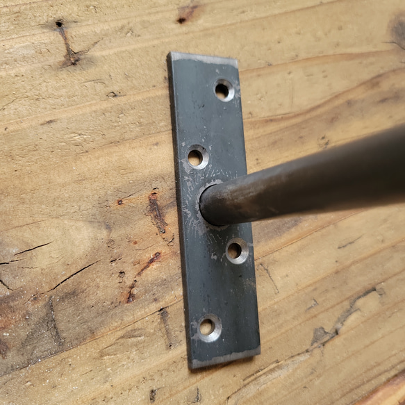 φ13㎜《900×450㎜》ハンガーバー　ランドリーバー　室内物干し　アイアンバー　 ランドリールーム　おしゃれ　 5枚目の画像