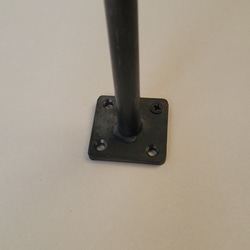 φ13㎜《900×450㎜》ハンガーバー　ランドリーバー　室内物干し　アイアンバー　 ランドリールーム　おしゃれ　 2枚目の画像