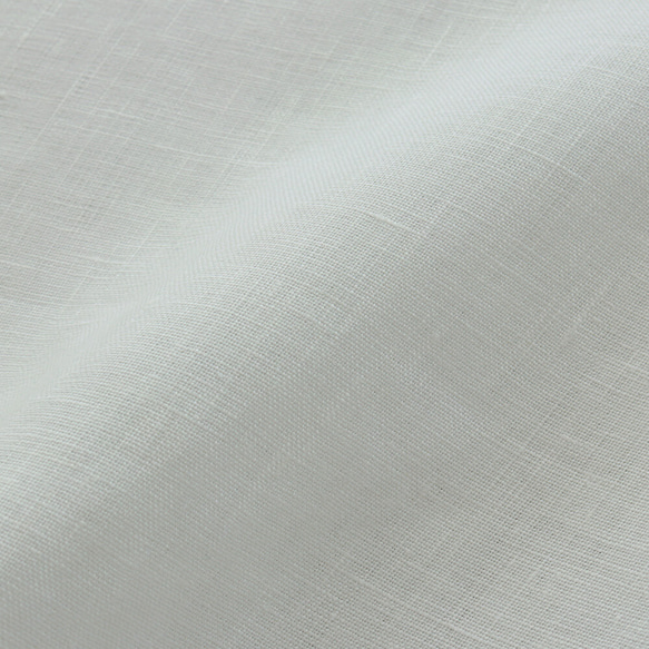 リネン 五分袖ループボタン羽織りブラウス （オフホワイト）TP22. 10枚目の画像