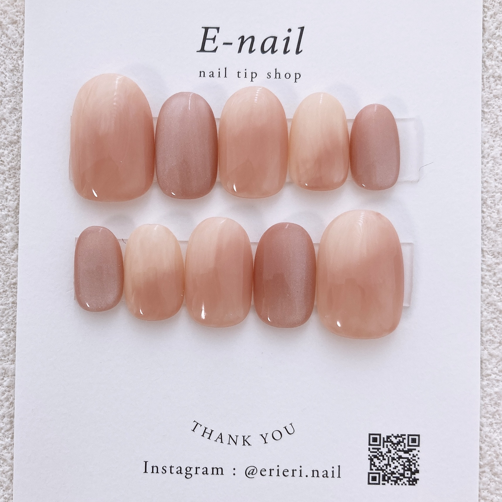 桃ネイル♡ ネイルチップ ニュアンス 夏ネイル ピンク シンプル 大人