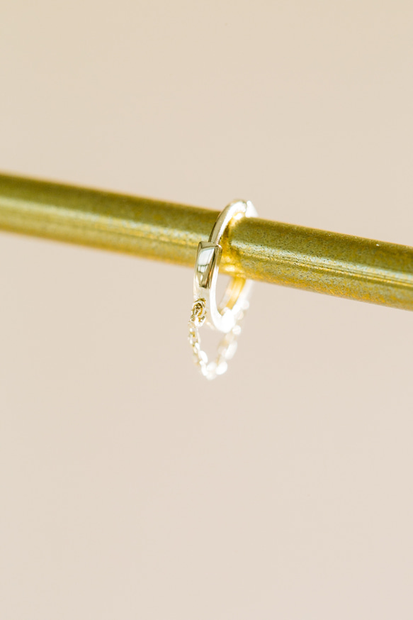 14K金 ゴールド 耳 鼻 軟骨 ニップル ヘリックス トラガス メンズ レディース フープ ピアス リング イヤリン 4枚目の画像