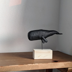 マッコウクジラ　フォークアート 1枚目の画像