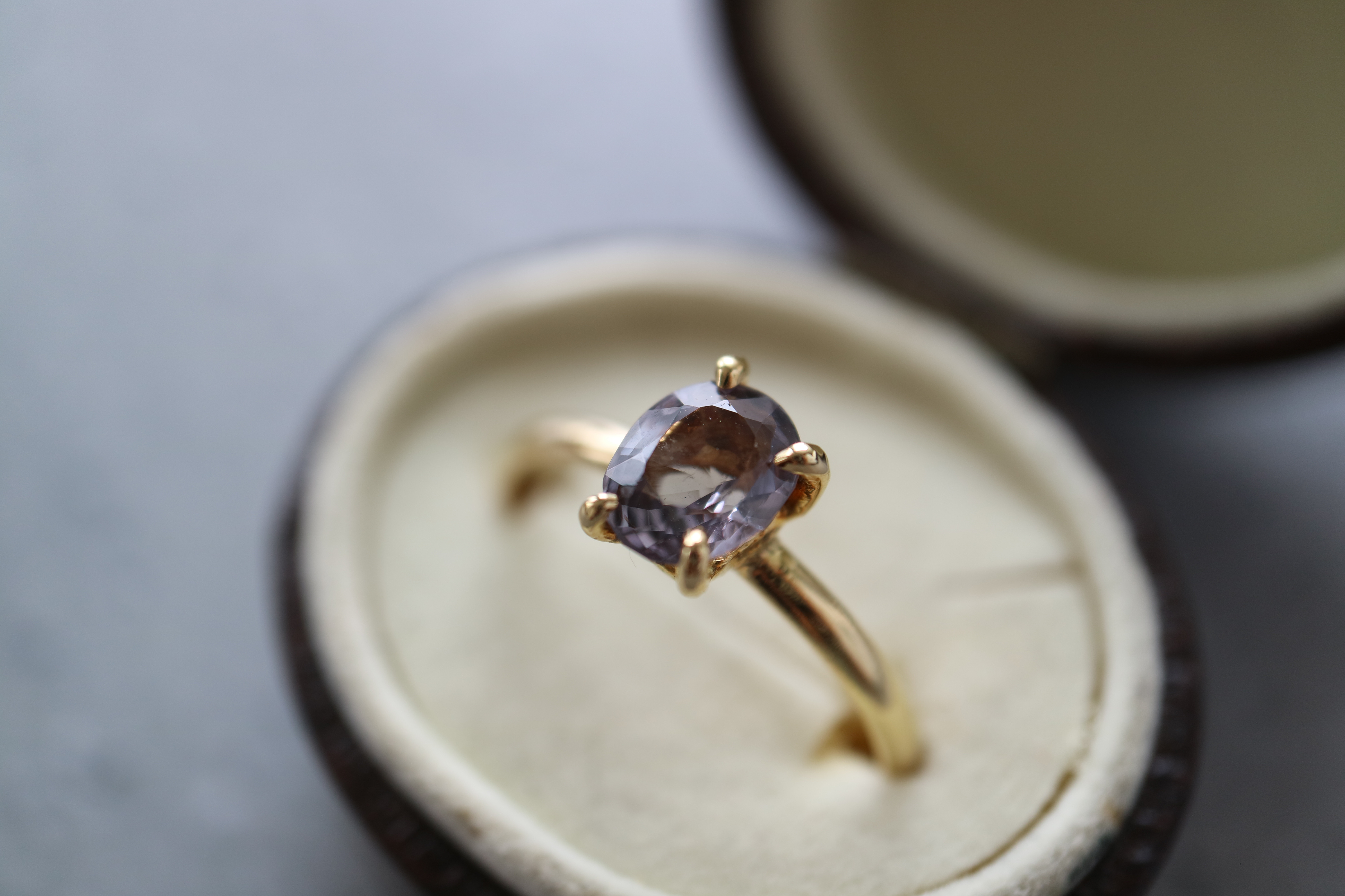 Spinel  K18リング-Dark purple-(20R-25)