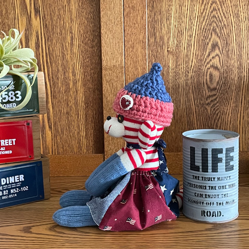 ソックモンキー☆キッズモンちゃん☆アメリカン ぬいぐるみ 73