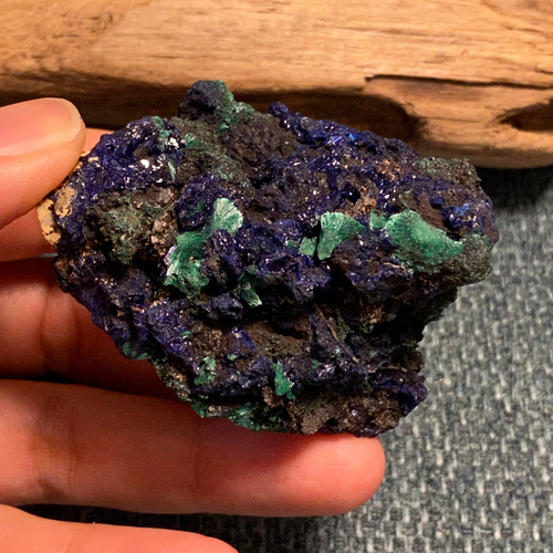 ✳️濃いブルーのキラキラと神秘的な色彩✨BIGサイズ‼️✨アズロマラカイト 原石 ☆濃いブルーのキラキラと神秘的な色彩☆BIGサイズ!!☆アズロ