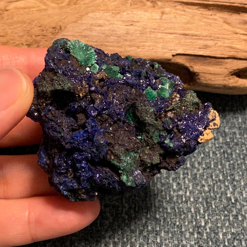 アズライトフラワー　超高品質 アズライトフラワー超高品質