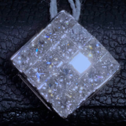 1ct ダイヤモンドペンダント　(ネックレスシルバー925 ) 1枚目の画像