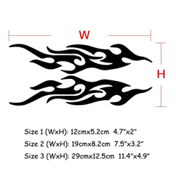 ファイアー　 転写式ステッカー 3枚目の画像