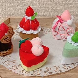 新作］フェルトケーキセット③ おもちゃ・人形 colorful-step sai 通販