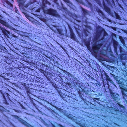 手染め糸 シルクコットン rainbow nijiyarn 毛糸 nijiyarn 通販