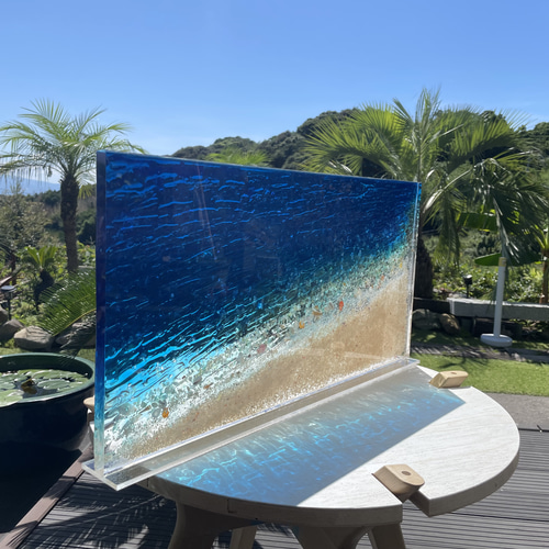 90cm×120cmインテリアパネル　海のインテリア　自然を満喫するインテリア 楽天市場】インテリア アートパネル ファブリックパネル