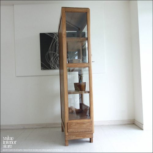 R*e様 【素敵なシャビー棚】キャビネット／食器ディスプレイ棚