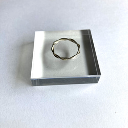 nejineji ring【silver925】　ねじねじ　シンプル　重ね付け　華奢　シルバー　シルバー925 4枚目の画像