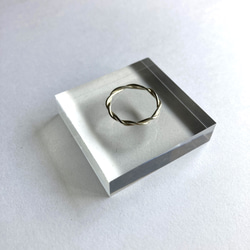 nejineji ring【silver925】　ねじねじ　シンプル　重ね付け　華奢　シルバー　シルバー925 5枚目の画像