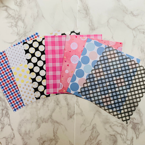 ダイカット270点+80点♡おすそ分けコラージュ素材A4デザインペーパー