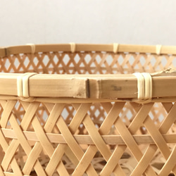 【受注制作】竹細工茶碗かご　中型 8枚目の画像