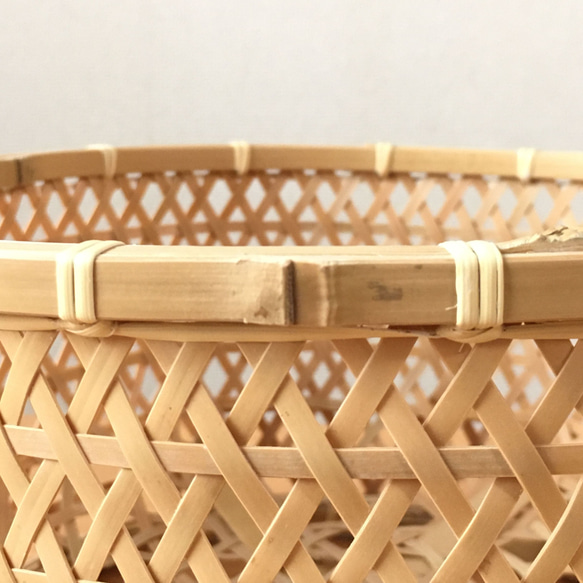 【受注制作】竹細工茶碗かご　中型 8枚目の画像