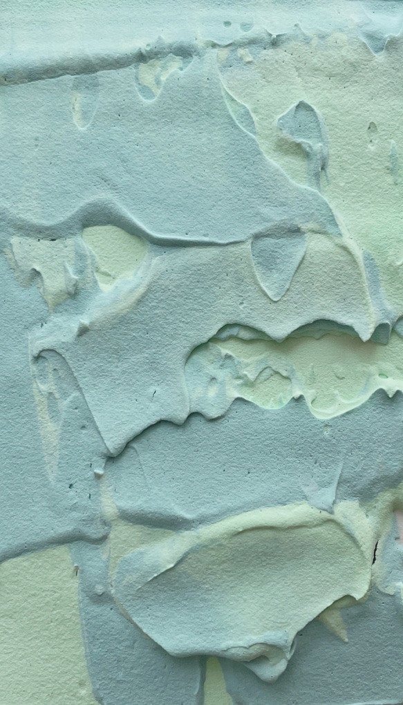 雨》抽象画 現代アート キャンバス テクスチャーアート ポストカード