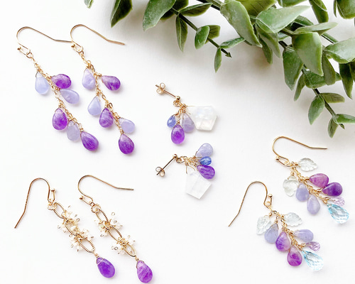 専用＊14kgf/レッドオニキスカービングとエチオピアンオパールのピアス他２点 専用＊14kgf/レッドオニキスカービングとエチオピアンオパールのピアス