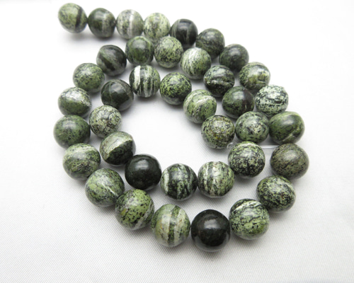 サーペンティン[丸玉] 楽天市場】サーペンティン 12mm 丸玉 ビーズ 連売り 約38cm 蛇紋
