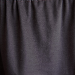 小千谷紬　華紋柄のラップ風スカート　着物リメイク 10枚目の画像