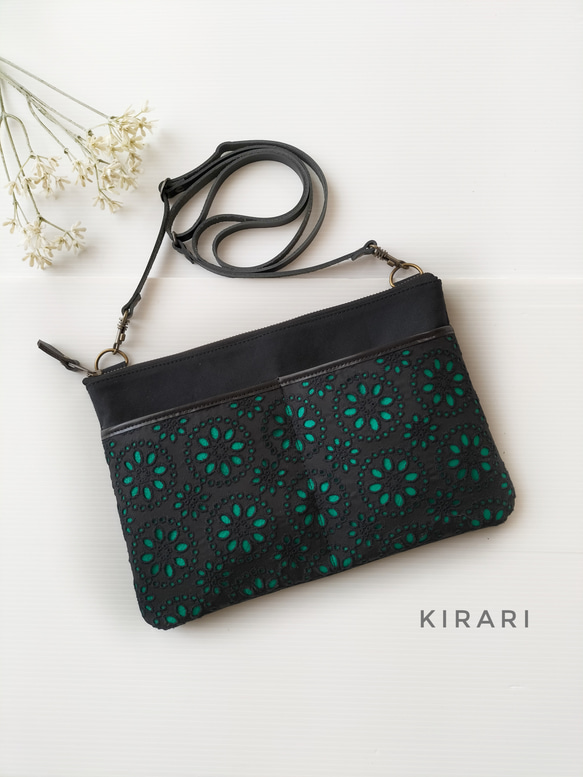 Creemaさんで購入した本革サコッシュです。大人可愛い♡ 【公式通販】