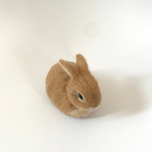 もふっとまるっとうさぎさん〜 うさぎ 羊毛フェルト