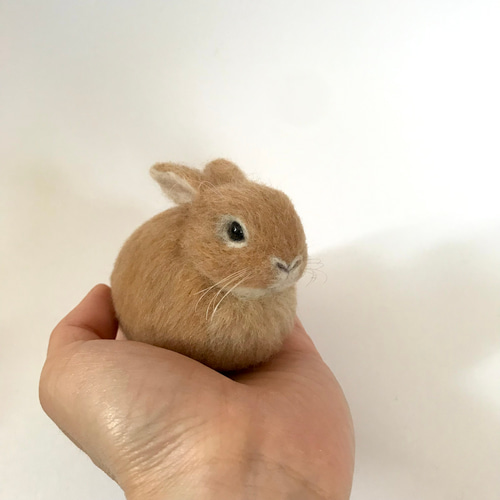 もふっとまるっとうさぎさん〜 うさぎ 羊毛フェルト もふっとまるっとうさぎさん〜 うさぎ 羊毛フェルト