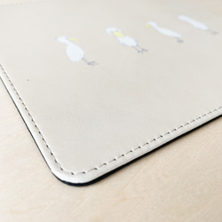 カフェオレみたいなハシビロコウのマウスパッド 4枚目の画像