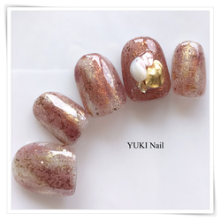 爪いっぱいフラワーネイル ネイルチップ（つけ爪） yuki-nail 通販