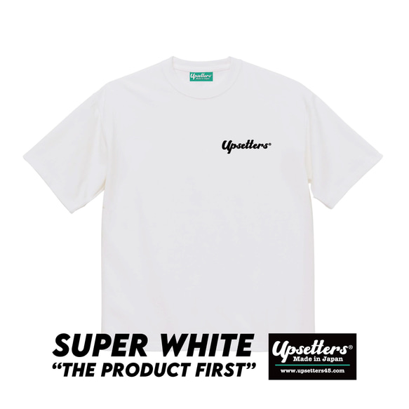 Tシャツ/オリジナル枚数限定 Upsetters®︎/Super White"T-007" : Type β 5枚目の画像