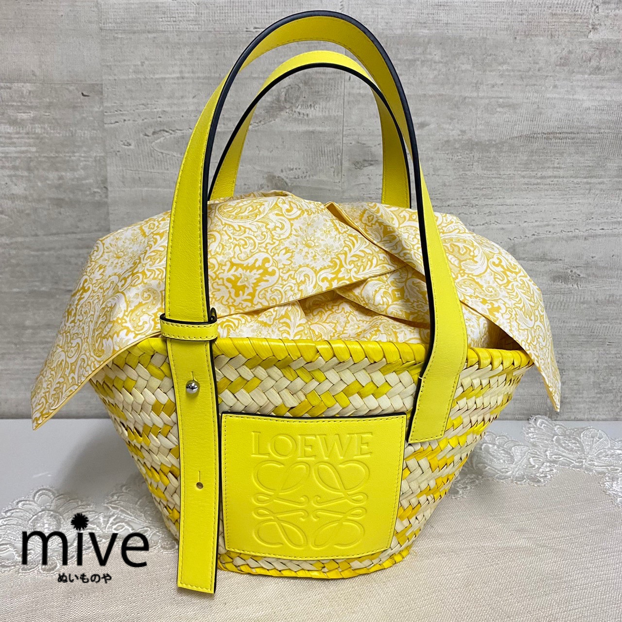 カゴバッグにピッタリなインナーバッグ　オペラハウス