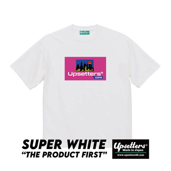 Tシャツ/オリジナル枚数限定 Upsetters®︎/Super White"T-011" :First Records 2枚目の画像