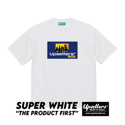 Tシャツ/オリジナル枚数限定 Upsetters®︎/Super White"T-011" :First Records 3枚目の画像