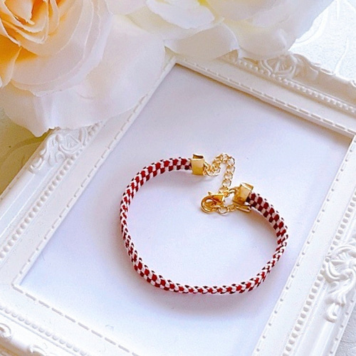 ソワリー　バングル　ブレスレット　組み紐 ID bangle［Unisex line］ | Soierie Online Store