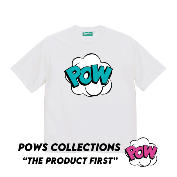 Tシャツ/オリジナル枚数限定 Upsetters®︎/Super White"T-P003" : POW™ 1枚目の画像