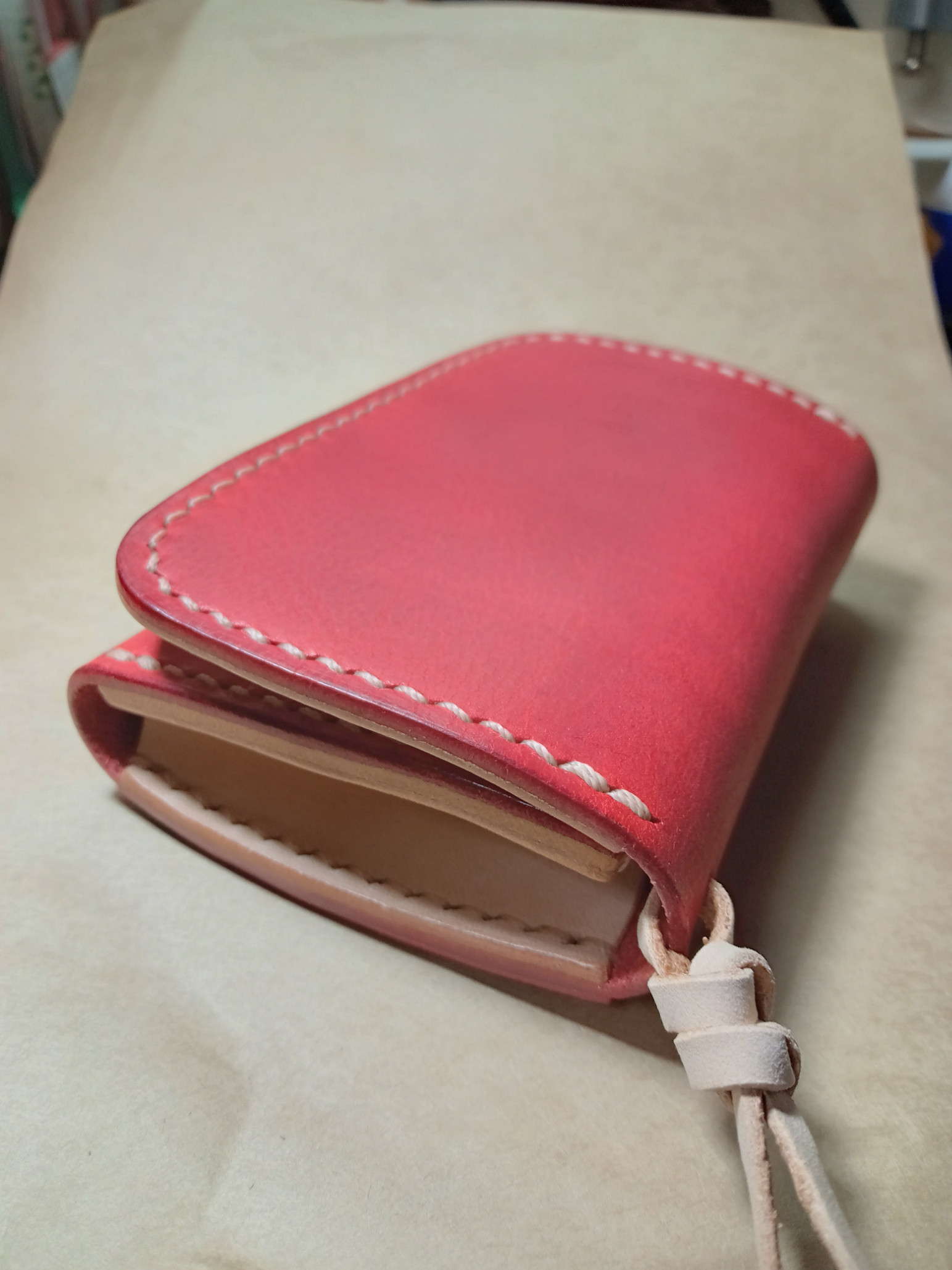 イタリアンオイルレザー　コインケース