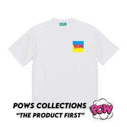 Tシャツ/オリジナル枚数限定 Upsetters®︎/Super White"T-P009" : POW™ Comic 1枚目の画像