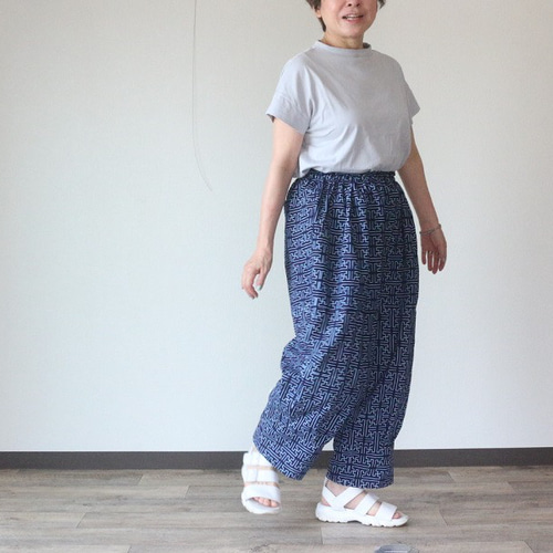 着物、浴衣リメイク／セットアップ／チュニック＆バルーンパンツ★フリーサイズ／ 1961603898.jpg?1688524616