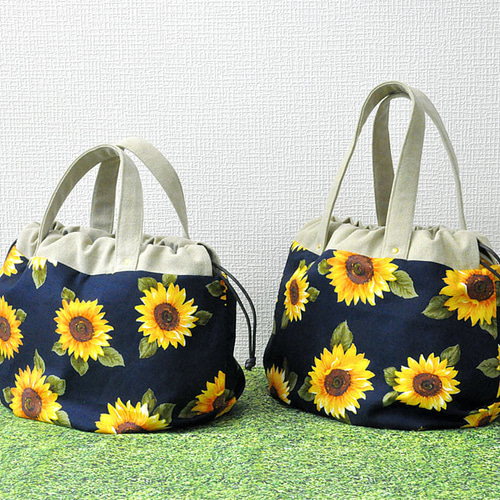 DEZERT　ひまわりトートバッグ ANDCICI ゴッホ『ひまわり』トートバッグ | citron elegant