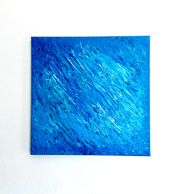 Amazon.co.jp: Zao Wou-Ki～「blue 06」名画の複製画。Zao Wou