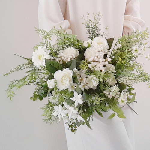 アーティフィシャルフラワー　ウェディングブーケ　造花 c08f9230605e709b389f29b4a2dceb