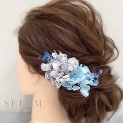 寧々】牡丹の正絹つまみ細工髪飾り 成人式 卒業式 結婚式 かんざし 飾