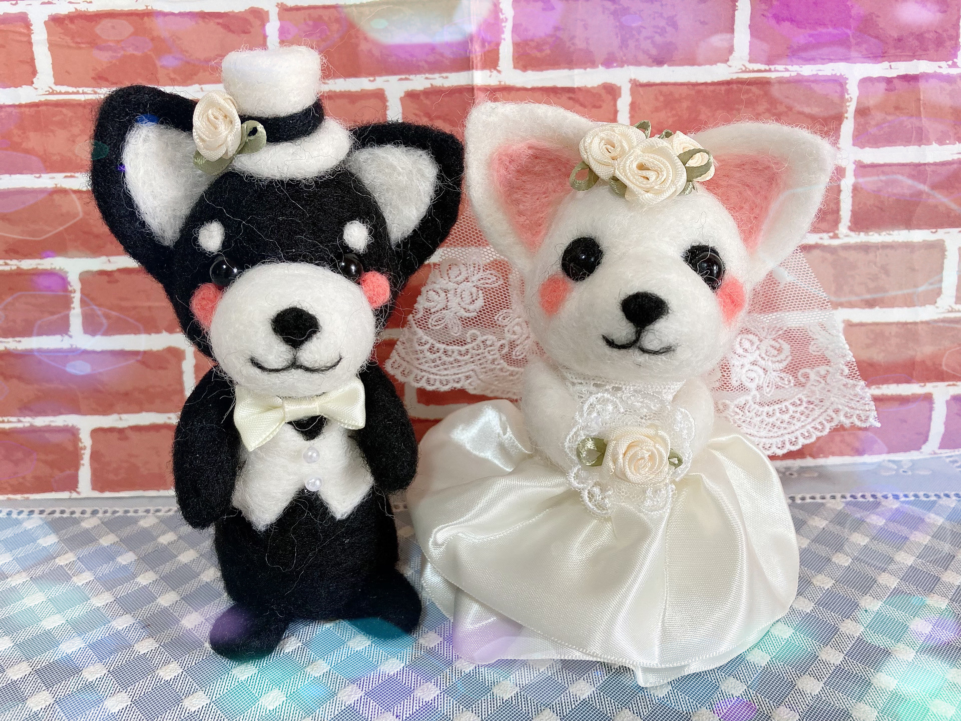 ❤️幸せなチワワちゃんのウエディングドール❤️